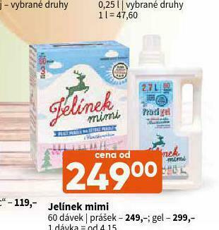 Terno Jelínek mimi gel nabídka