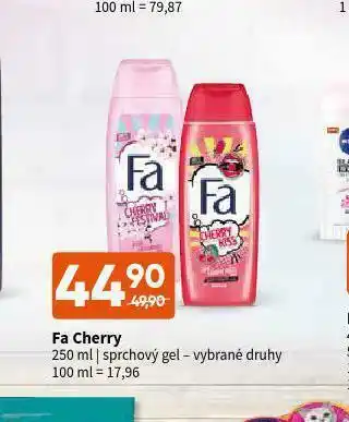 Terno Fa cherry sprchový gel nabídka