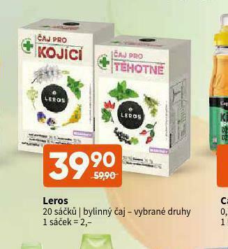 Terno Leros čaj nabídka