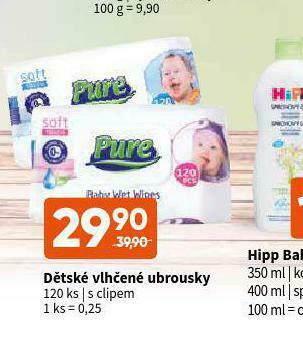 Terno Dětské vlhčené ubrousky nabídka