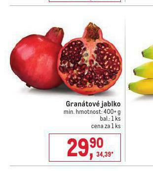 Makro Granátové jablko nabídka