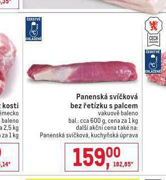 Makro Panenská svíčková bez řetízku s palcem nabídka