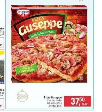 Makro Pizza guseppe nabídka