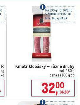 Kmotr klobásky