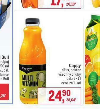 Makro Cappy nabídka