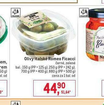 Makro Olivy italské romeo ficacci nabídka