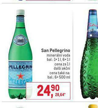 Makro San pellegrino nabídka