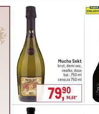 Makro Mucha sekt nabídka