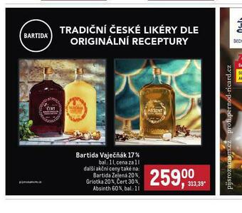 Bartida vaječňák 17%