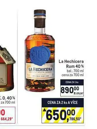 Makro La hechicera rum 40% nabídka