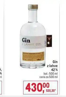 Makro Gin z lhave 42% nabídka