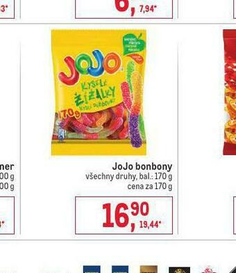 Makro Jojo bonbony nabídka