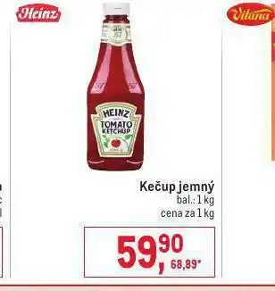 Makro Heinz kečup jemný nabídka