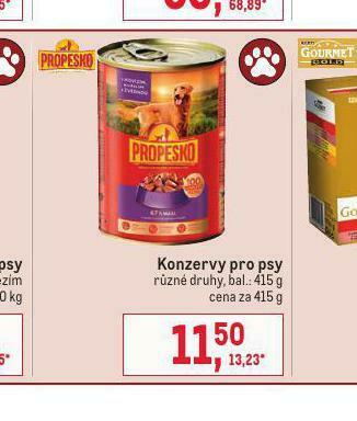 Makro Propesko konzerva pro psy nabídka
