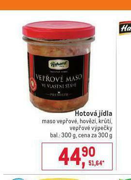 Makro Hotová jídla nabídka