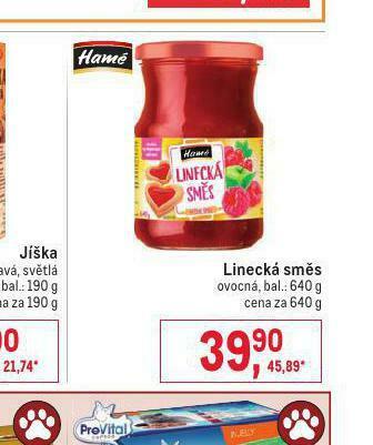 Makro Hamé linecká směs nabídka