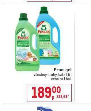 Makro Frosck prací gel nabídka