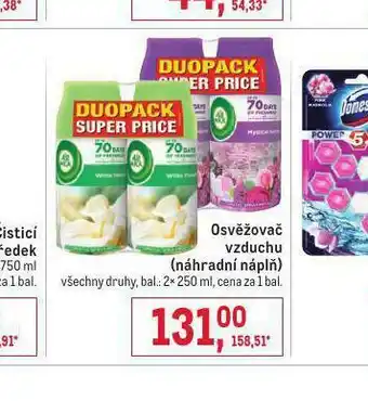 Makro Osvěžovače vzduchu nabídka