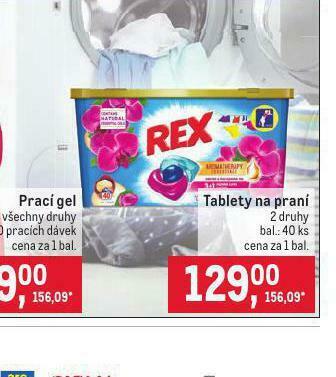 Makro Rex tablety na praní nabídka