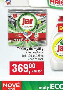 Makro Jar tablety do myčky nabídka