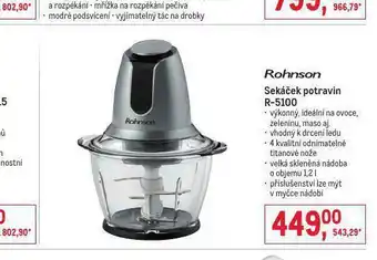 Makro Sekáček potravin rohnson nabídka