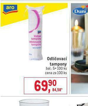 Makro Odličovací tampony nabídka