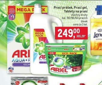 Makro Ariel prací prostředek nabídka