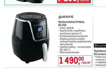 Makro Horkovzdušná fritéza nabídka