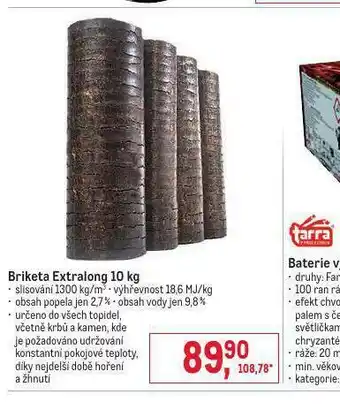 Makro Brikety extralong 10 kg nabídka