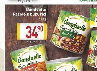 Billa Bonduelle fazole s kukuřicí nabídka