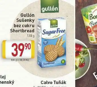 Billa Gullón sušenky bez cukru shortbread nabídka