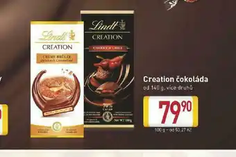 Billa Creation čokoláda nabídka