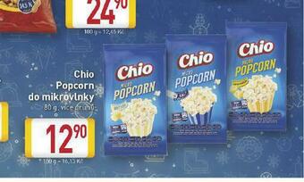 Billa Chio popcorn do mikrovlnky nabídka