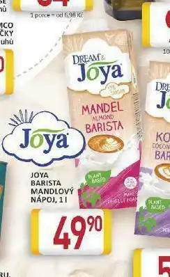 Billa Joya barista mandlový nápoj nabídka