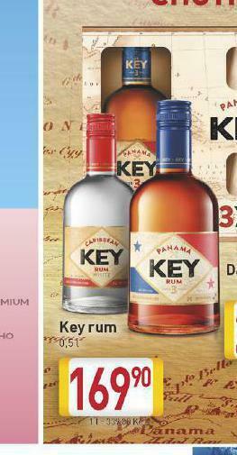 Billa Key rum nabídka