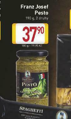 Billa Franz josef pesto nabídka