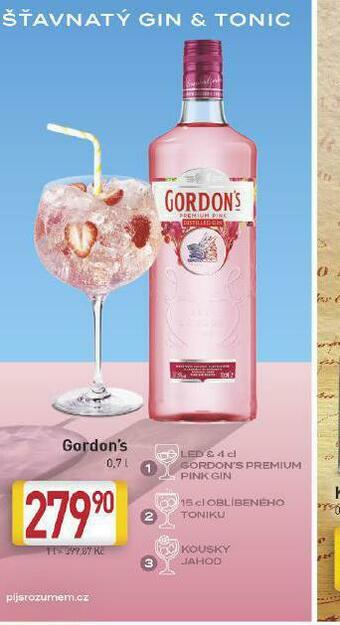 Billa Gordon´s nabídka