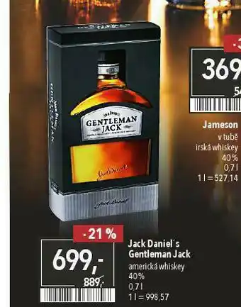 Globus Jack daniel´s gentleman jack nabídka