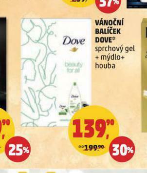 Penny Market Dove vánoční balíček nabídka