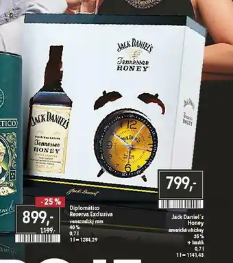 Globus Jack daniel´s honey nabídka