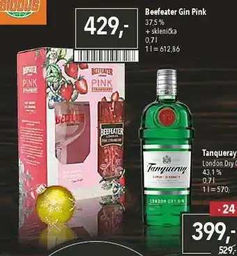 Globus Beefeater gin pink nabídka