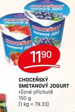 Flop Choceňský smetanový jogurt nabídka