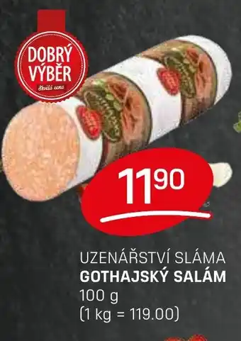 Flop Uzenářství sláma Gothajský salám nabídka