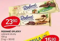 Rodinné Oplatky