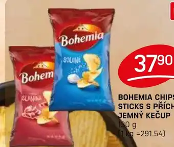 Flop BOHEMIA Chips, sticks s příchutí jemný kečup nabídka