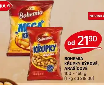 Flop BOHEMIA Křupky sýrové, arašídové nabídka