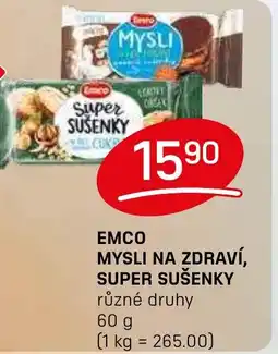 Flop EMCO Mysli na zdraví, super sušenky nabídka