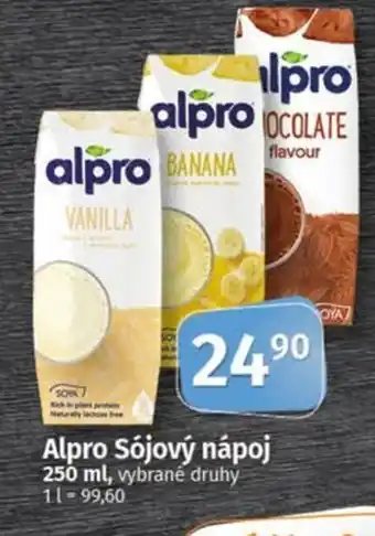 COOP TIP ALPRO Sójový nápoj nabídka