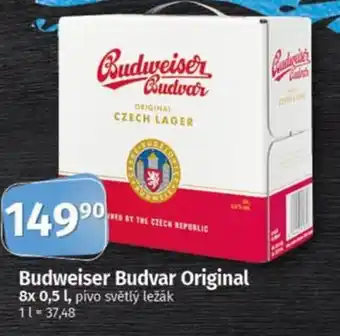 COOP TIP Budweiser Budvar Original nabídka