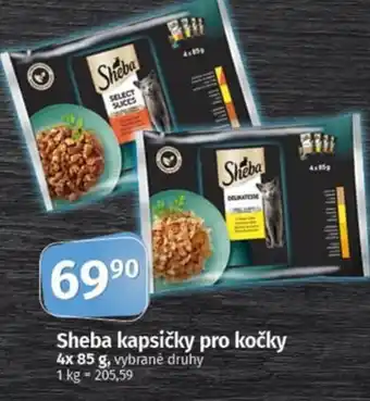 COOP TIP SHEBA kapsičky pro kočky nabídka